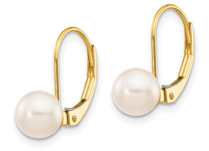 14k Yellow Gold Earrings Style XF480E - Classique Jewelry Inc.
