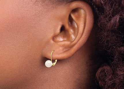 14k Yellow Gold Earrings Style XF480E - Classique Jewelry Inc.