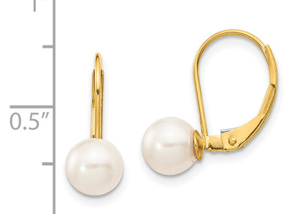 14k Yellow Gold Earrings Style XF480E - Classique Jewelry Inc.