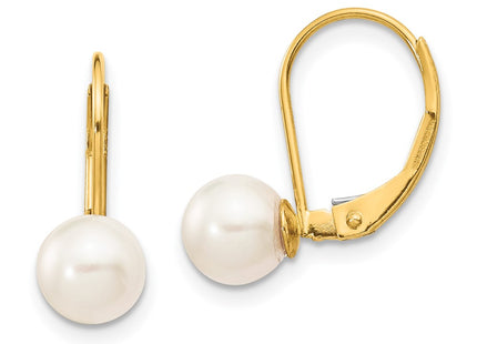 14k Yellow Gold Earrings Style XF480E - Classique Jewelry Inc.