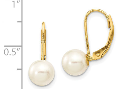14k Yellow Gold Earrings Style XF481E - Classique Jewelry Inc.