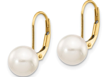 14k Yellow Gold Earrings Style XF482E - Classique Jewelry Inc.
