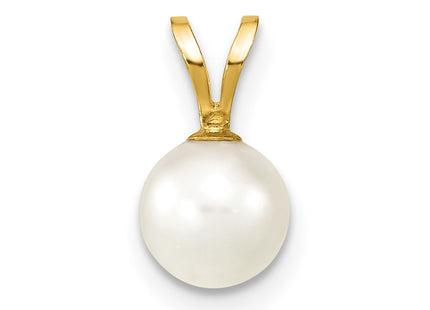 14k Yellow Gold Pendants Style XF487 - Classique Jewelry Inc.