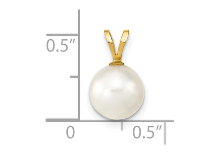 14k Yellow Gold Pendants Style XF489 - Classique Jewelry Inc.
