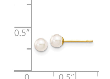 14k Yellow Gold Earrings Style XF490E - Classique Jewelry Inc.