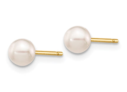 14k Yellow Gold Earrings Style XF491E - Classique Jewelry Inc.