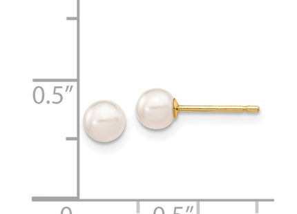 14k Yellow Gold Earrings Style XF491E - Classique Jewelry Inc.