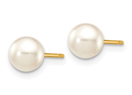 14k Yellow Gold Earrings Style XF492E - Classique Jewelry Inc.