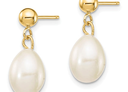 14k Yellow Gold Earrings Style XF499SET - Classique Jewelry Inc.