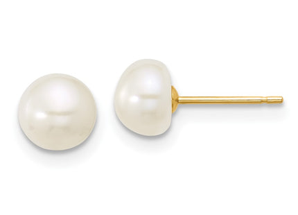 14k Yellow Gold Earrings Style XF500SET - Classique Jewelry Inc.