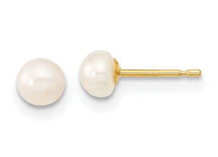 14k Yellow Gold Earrings Style XF504SET - Classique Jewelry Inc.