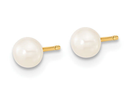 14k Yellow Gold Earrings Style XF504SET - Classique Jewelry Inc.