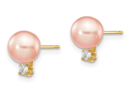 14k Yellow Gold Earrings Style XF512E - Classique Jewelry Inc.