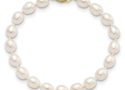 14k Yellow Gold Bracelets Style XF525 - Classique Jewelry Inc.