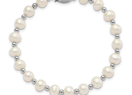 14k White Gold Bracelets Style XF572 - Classique Jewelry Inc.