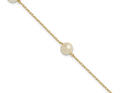 14k Yellow Gold Bracelets Style XF588 - Classique Jewelry Inc.