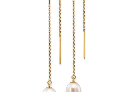 14k Yellow Gold Earrings Style XF593EW - Classique Jewelry Inc.