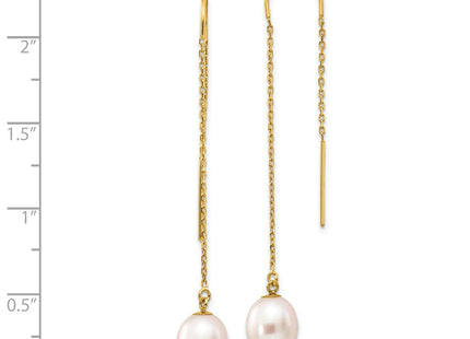 14k Yellow Gold Earrings Style XF593EW - Classique Jewelry Inc.