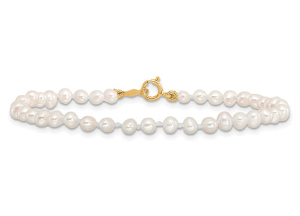 14k Yellow Gold Bracelets Style XF598 - Classique Jewelry Inc.