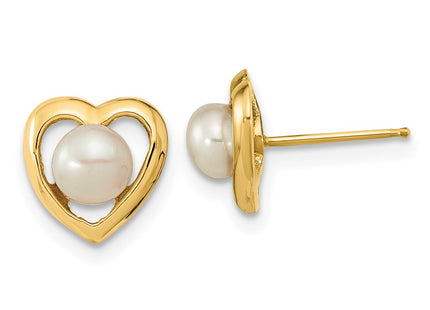 14k Yellow Gold Earrings Style XF599E - Classique Jewelry Inc.