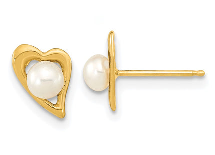 14k Yellow Gold Earrings Style XF601E - Classique Jewelry Inc.