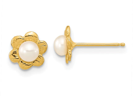 14k Yellow Gold Earrings Style XF617E - Classique Jewelry Inc.