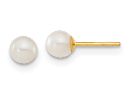 14k Yellow Gold Earrings Style XF631SET - Classique Jewelry Inc.