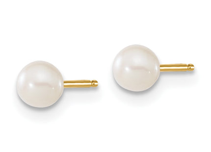 14k Yellow Gold Earrings Style XF631SET - Classique Jewelry Inc.