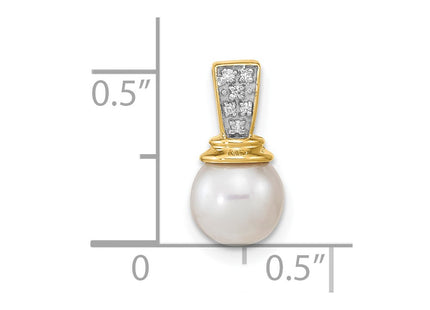 14k Yellow Gold Pendants Style XF638 - Classique Jewelry Inc.