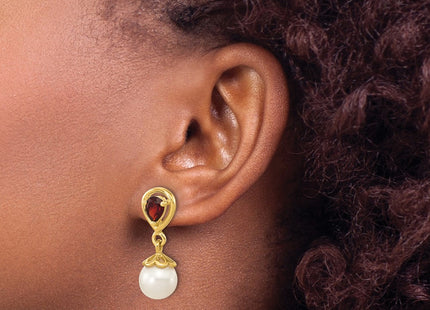 14k Yellow Gold Earrings Style XF643GA - Classique Jewelry Inc.