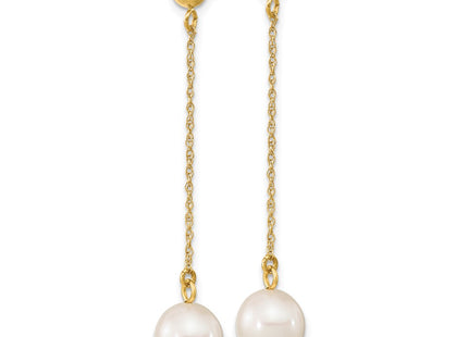 14k Yellow Gold Earrings Style XF652E - Classique Jewelry Inc.