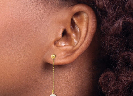 14k Yellow Gold Earrings Style XF652E - Classique Jewelry Inc.