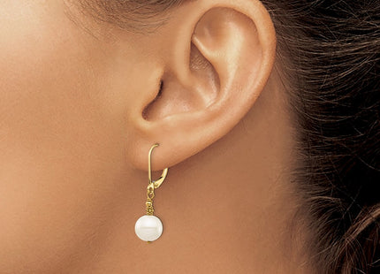 14k Yellow Gold Earrings Style XF654E - Classique Jewelry Inc.