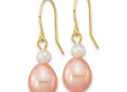 14k Yellow Gold Earrings Style XF679E - Classique Jewelry Inc.