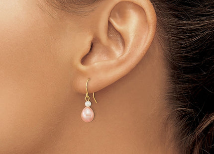 14k Yellow Gold Earrings Style XF679E - Classique Jewelry Inc.