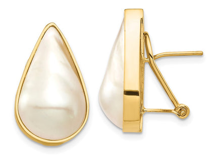 14k Yellow Gold Earrings Style XF684E - Classique Jewelry Inc.