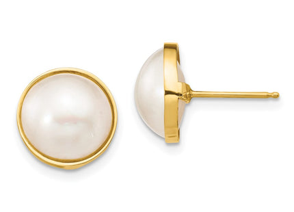 14k Yellow Gold Earrings Style XF685E - Classique Jewelry Inc.