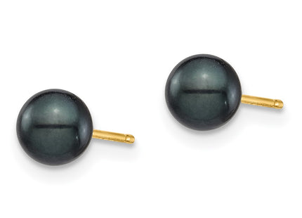 14k Yellow Gold Earrings Style XF689E - Classique Jewelry Inc.