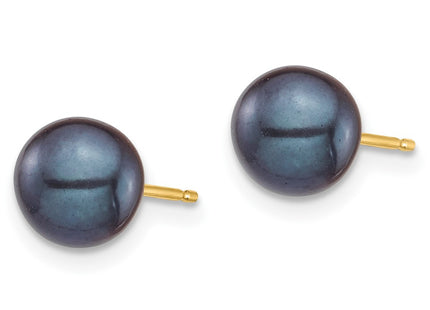 14k Yellow Gold Earrings Style XF690ESET - Classique Jewelry Inc.