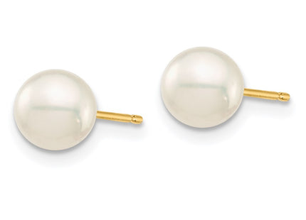 14k Yellow Gold Earrings Style XF691ESET - Classique Jewelry Inc.