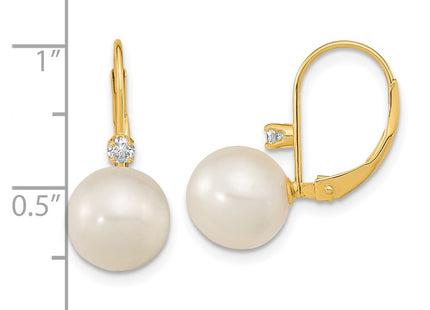 14k Yellow Gold Earrings Style XF699E - Classique Jewelry Inc.