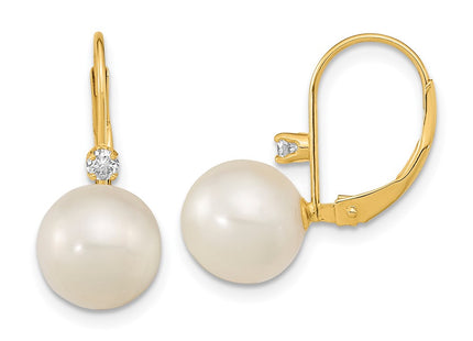 14k Yellow Gold Earrings Style XF699E - Classique Jewelry Inc.