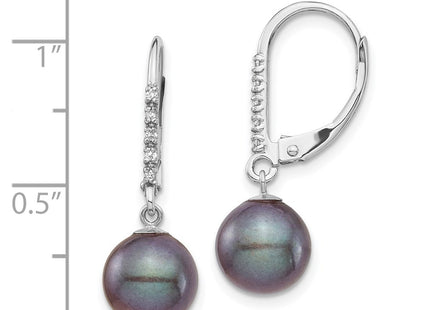 14k White Gold Earrings Style XF700E - Classique Jewelry Inc.