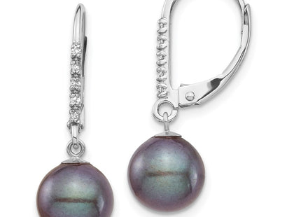 14k White Gold Earrings Style XF700E - Classique Jewelry Inc.
