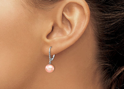 14k White Gold Earrings Style XF702E - Classique Jewelry Inc.
