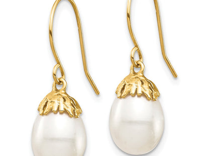 14k Yellow Gold Earrings Style XF704E - Classique Jewelry Inc.