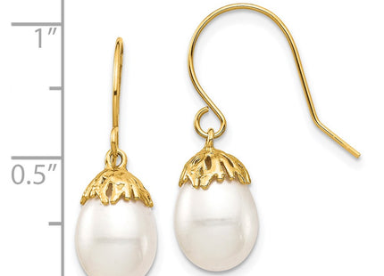14k Yellow Gold Earrings Style XF704E - Classique Jewelry Inc.