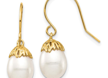 14k Yellow Gold Earrings Style XF704E - Classique Jewelry Inc.