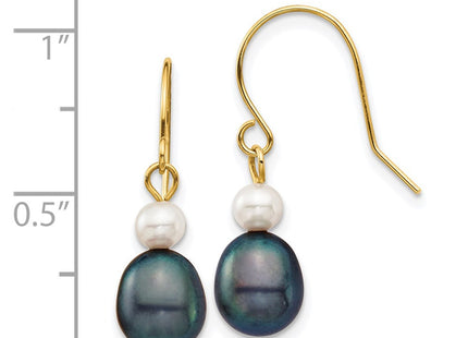 14k Yellow Gold Earrings Style XF705E - Classique Jewelry Inc.