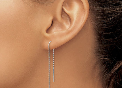 14k White Gold Earrings Style XF707E - Classique Jewelry Inc.